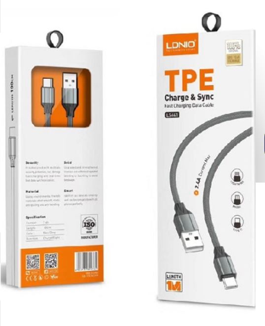 CABLE TIPO V8 CARGA RAPIDA