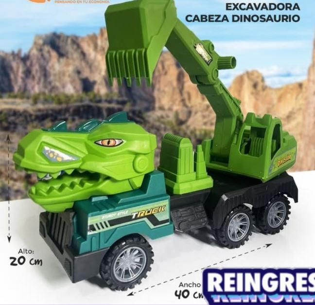 CAMION DINO ESCAVADORA
