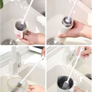 CEPILLO DE LIMPIEZA DE SILICONA PACKX6