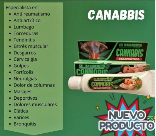 GEL TRANSDERMICO CANABIS