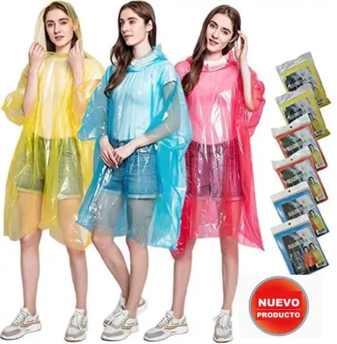 PONCHO DE LLUVIA