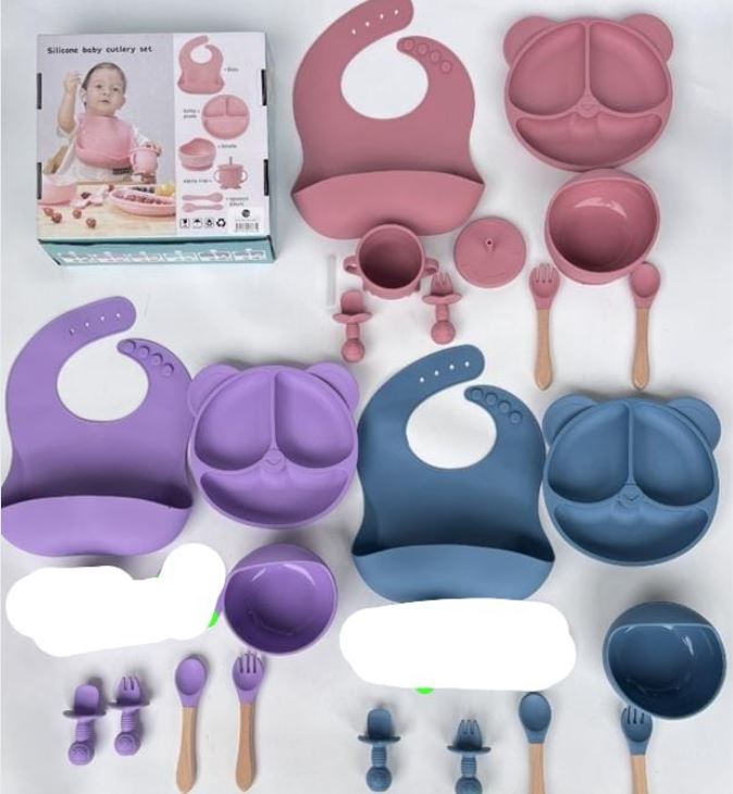 SET PARA ALIMENTOS DE SILICONA